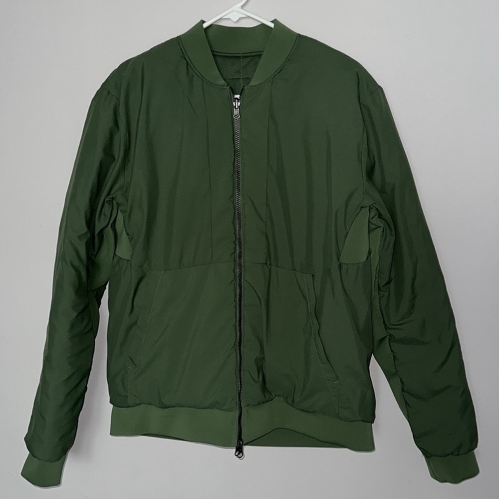 Lululemon Rival-side Bomber Jacket -Reversible Large - Picture 2 of 5